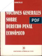 280.- Nociones Generales Sobre Derecho Penal Económico - Ventura Gonzalez