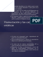Humectacion Cargas Estaticas y Cohesion de Los Polvos.