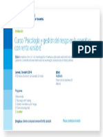 Invitación Curso Psicologia y Getion Riesgo Madrid PDF