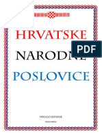 Hrvatske Narodne Poslovice
