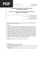 instrumentos que avaliam a relação entre pais e filhos