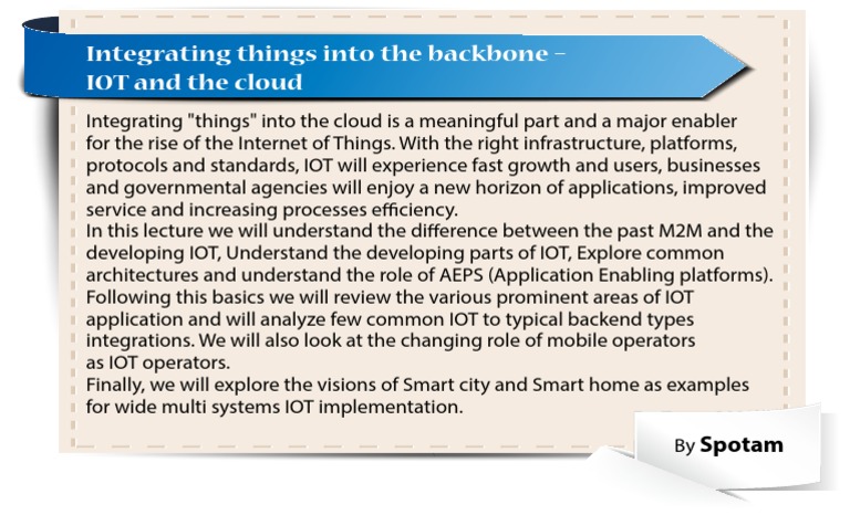 IoT Integration with Cloud Solutions | PDF | Computers