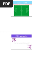 Soccer Field Geometry Math