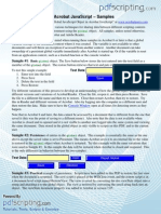 Acrobat Java Script