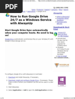 How to Run Google Drive as a Windows Service (8!7!2012_2008 R2_Vista_2003_XP) _ Synchronize Files 24x7