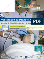 Meeting 6º Symposium in Difficutl Airway Management CEDIVA. 8th and 9th May 2014.Dénia Hospital