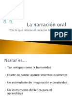 La Narracion Oral