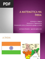 A Matematica Na India