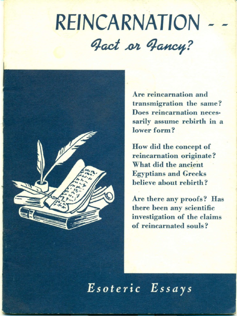 Reincarnation | PDF | Reincarnation | Afterlife