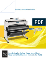 Kip 700 Product Information Guide