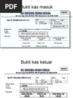 CONTOH BUKTI - BUKTI TRANSAKSI CONTOH BUKTI - BUKTI TRANSAKSI