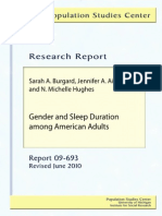 Gender Dan Durasi Tidur