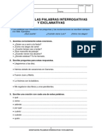 La Tilde en Las Palabras Interrogativas y Exclamativas