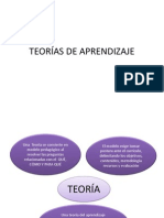 Teorías de Aprendizaje y Taxonomias PDF