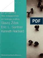 Zizek Santner Reinhard - El Projimo