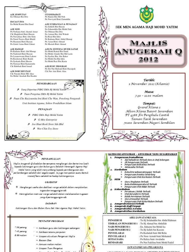 Buku Program Sekolah Pdf