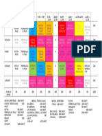 Contoh Jadual Awal Tahun Pra