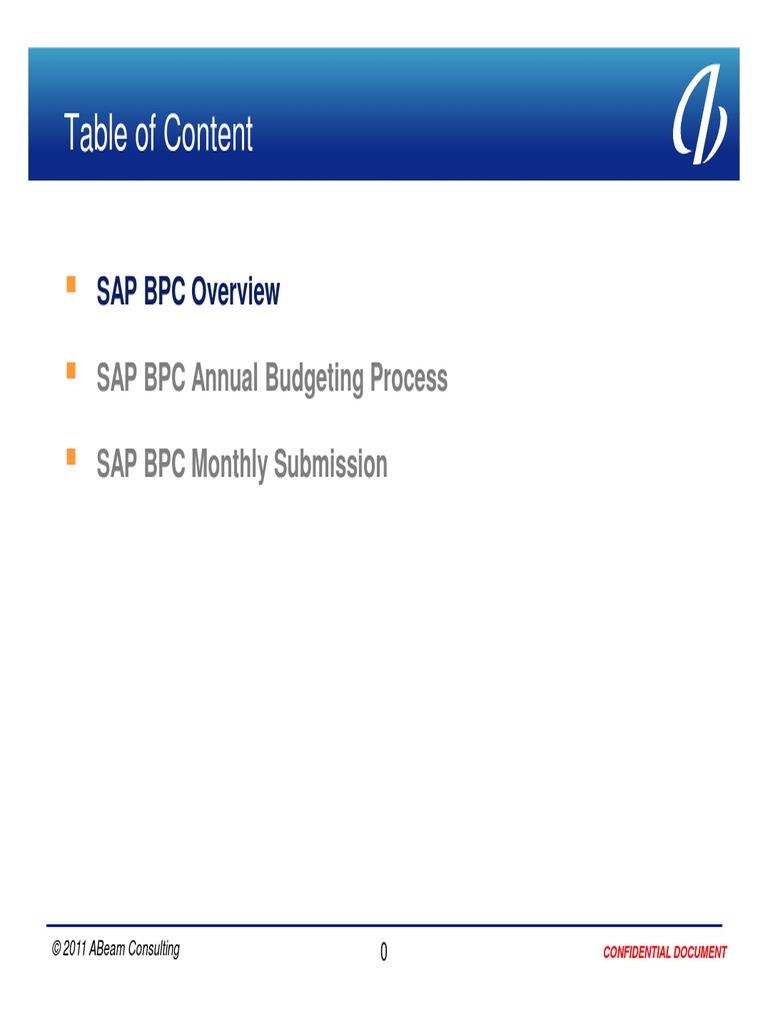 SAP BPC Material | PDF | Capital Expenditure | Expense