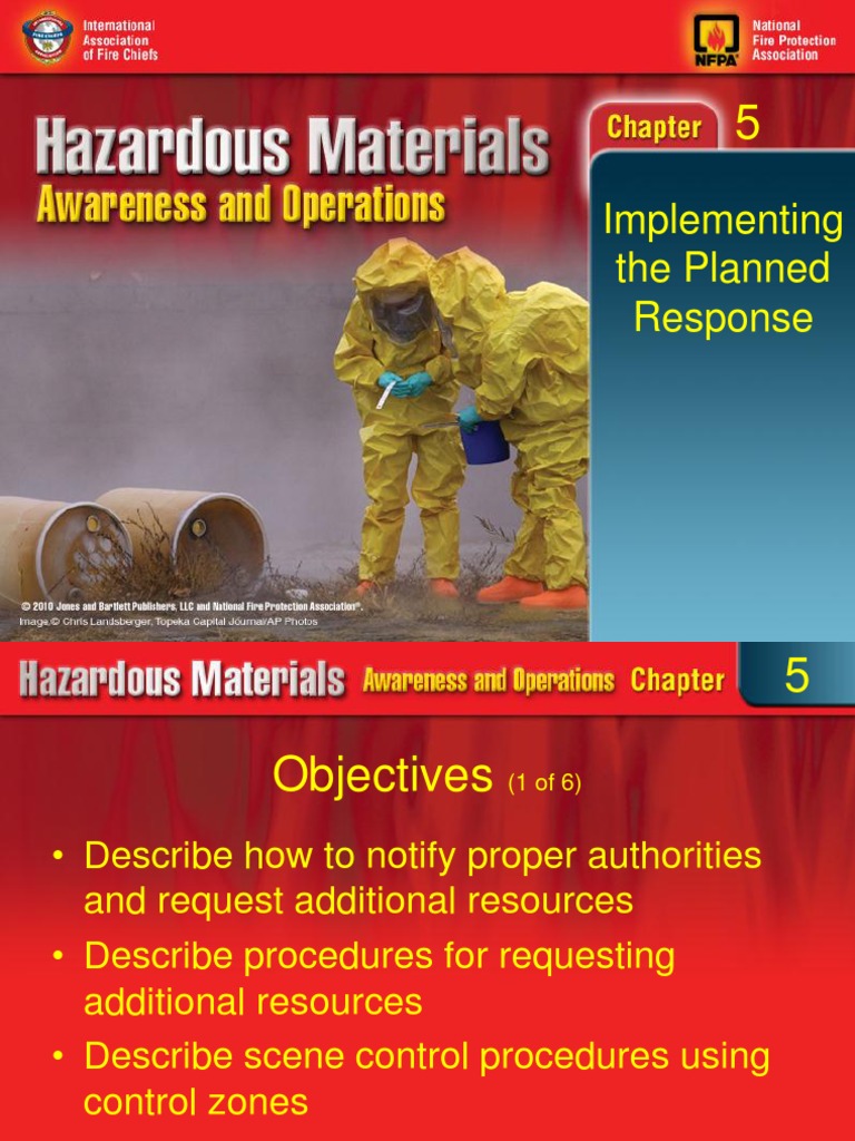 Chapter 5 Hazmat Incident Command System Dangerous Goods