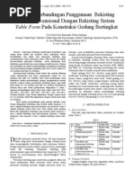 Download Analisa Perbandingan Penggunaan BekistingSemi Konvensional Dengan Bekisting SistemTable Form Pada Konstruksi Gedung Bertingkat by Noviandini Lario SN215870606 doc pdf