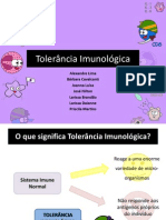 Tolerância Imunológica