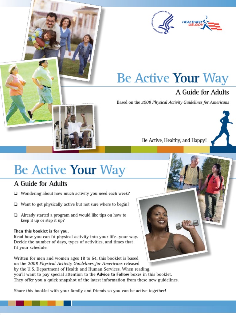 Be Active Your Way: Adult Guide | PDF