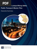 Greater Kuala Lumpur/Klang Valley Public Transport Master Plan - Executive Summary