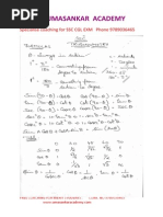 SSC CGL Study Material Trignomentry 1