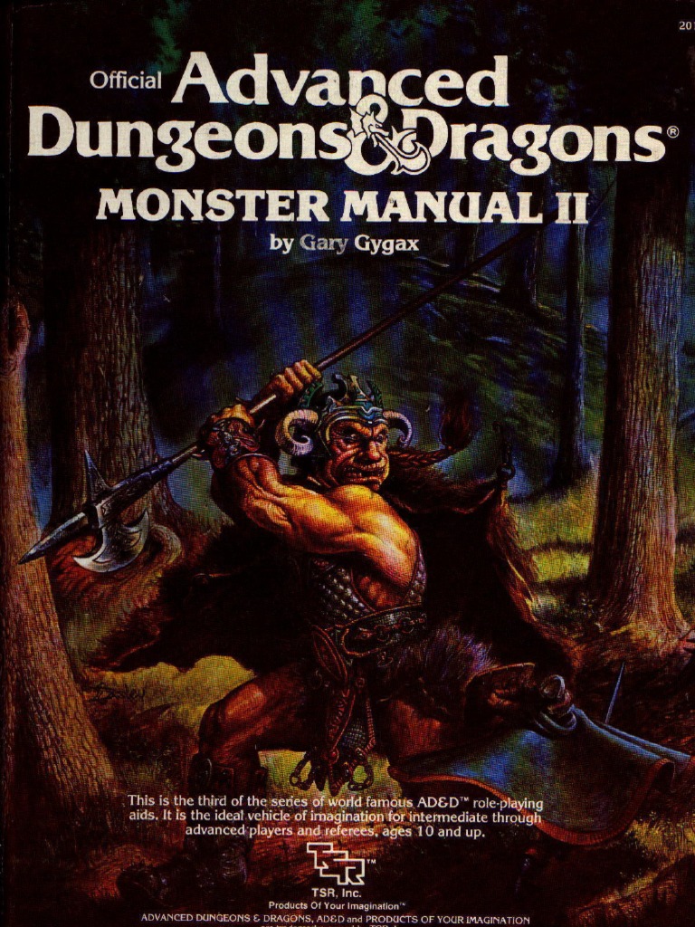 Monster Manual II PDF Fantasy Dungeons & Dragons