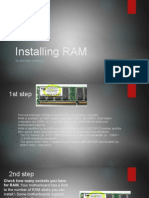 Installing Ram