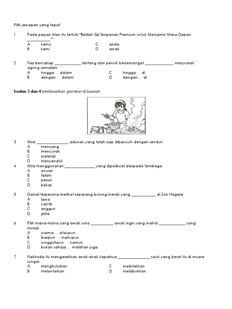 Set Pemahaman 1 Pdf