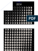 Year 2014 Lunar Phases