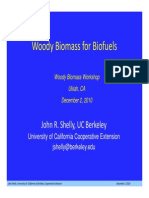 Woody Biomass For Biofuels (79013)