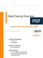 SaaS Testing Overview - Foundation 