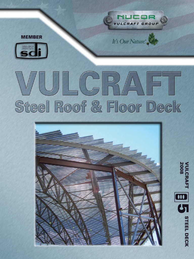 Vulcraft Steel VULCRAFT Steel Roof & Floor DeckDeck PDF