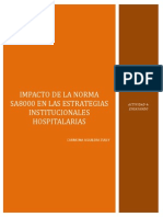 Impacto de La Norma Sa8000 en Las Estrategias Institucionales Hospitalarias