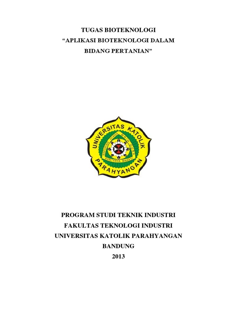 MAKALAH BIOTEKNOLOGI