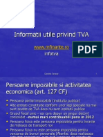 TVA 2008 -3 ore