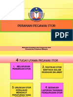 Peranan Pegawai Stor