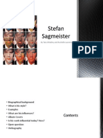 Stefan Sagmeister Presentation