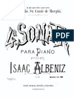 Albeniz - Sonata 4 - Op72