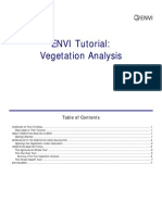 ENVI Tutorial: Analyze Vegetation with Indices