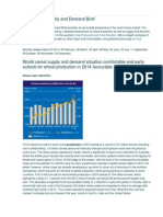 FAO Cereal Supply and Demand Brief