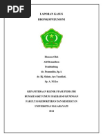 Download LAPORAN KASUS bronkopneumoniadocx by Prasetya Setya SN215931426 doc pdf