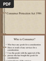 Consumer Protection Act 1986