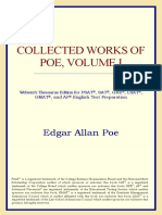 Edgar Allan Poe-Collected Works of Poe, Volume I (Webster's Thesaurus Edition) (2006)