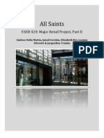 Major Retail Project, Part II: All Saints