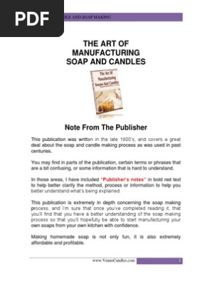 Candle and Soap eBook