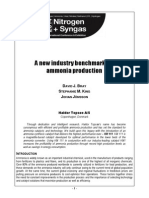 A New Industry Benchmark For Ammonia Production - Nitrogen - Syngas Conference Feb 2014