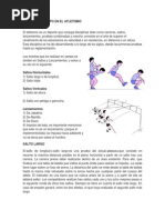 Tipos de Saltos en Atletismo | PDF